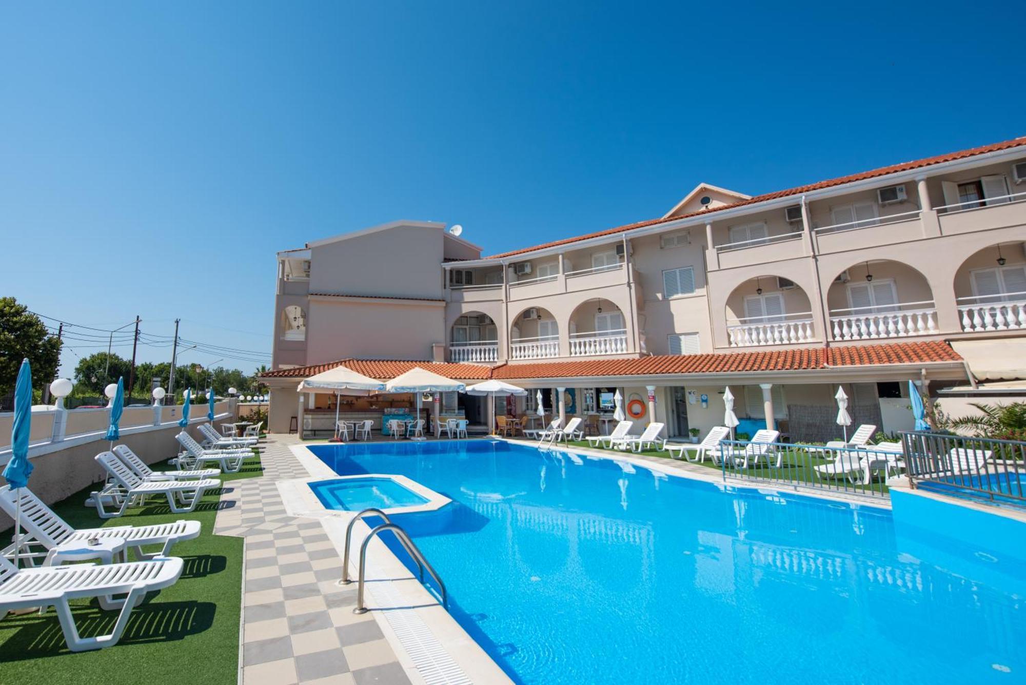 Aphrodite Beach Hotel Corfu โรดา ภายนอก รูปภาพ