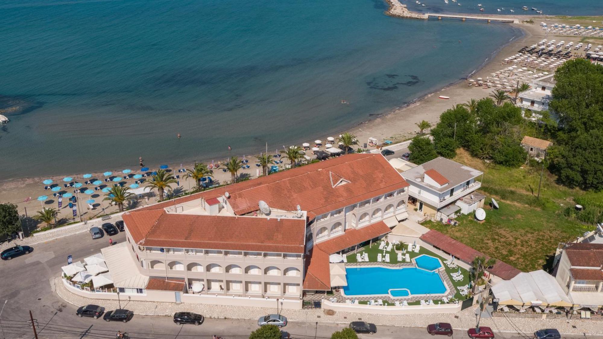 Aphrodite Beach Hotel Corfu โรดา ภายนอก รูปภาพ